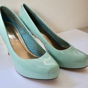 Teal Madden Girl Pumps